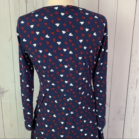 Talbots | hearts ruffle Valentine dress - Picture 6 of 12